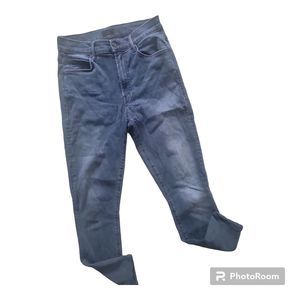 Mother jeans‎ The Stunner Zip Ankle Step Fray Jeans Size 26